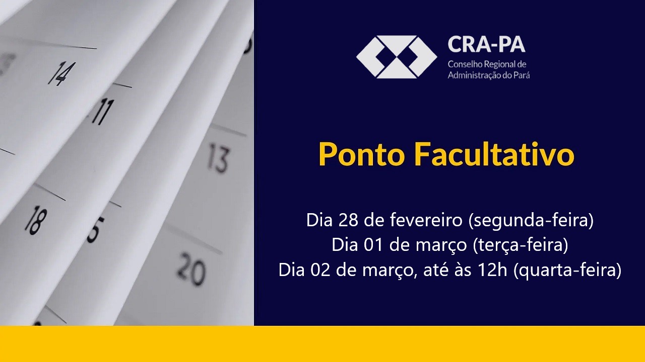 You are currently viewing Ponto Facultativo Carnaval