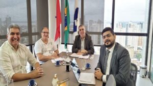 Leia mais sobre o artigo Presidente Fábio Lúcio se reúne com representantes de Conselhos de Classe para discutir o XVII FIA e alinhar parcerias