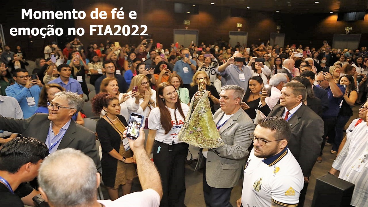 Read more about the article XVII FIA recebe a Imagem Peregrina de Nossa Senhora de Nazaré