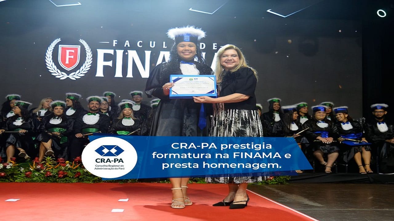 Leia mais sobre o artigo CRA-PA prestigia formatura da FINAMA