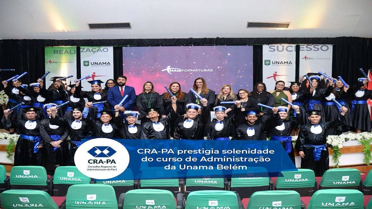 Leia mais sobre o artigo CRA-PA prestigia solenidade de outorga de grau na Unama