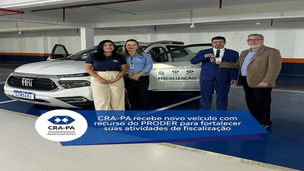Leia mais sobre o artigo CRA-PA recebe novo veículo com recurso do PRODER para fortalecer suas atividades de fiscalização