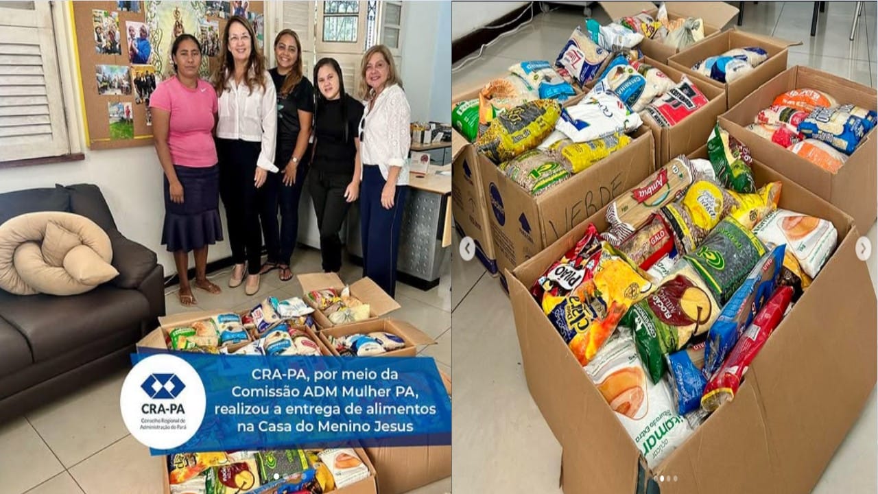 Leia mais sobre o artigo CRA-PA: Campanha Solidária faz doação alimentos