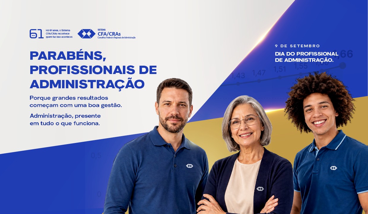 No momento, você está visualizando Parabéns, profissionais de Administração